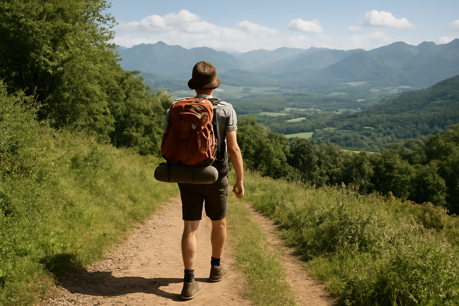 randonnée près de Pau