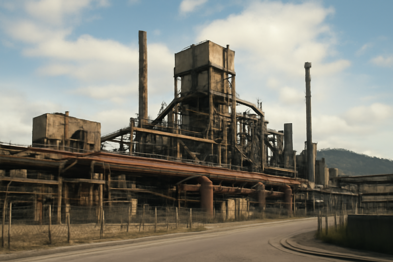 site industriel à Belfort