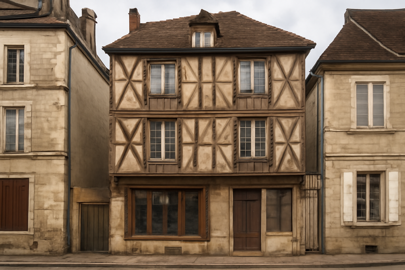 immeuble ancien à Auxerre