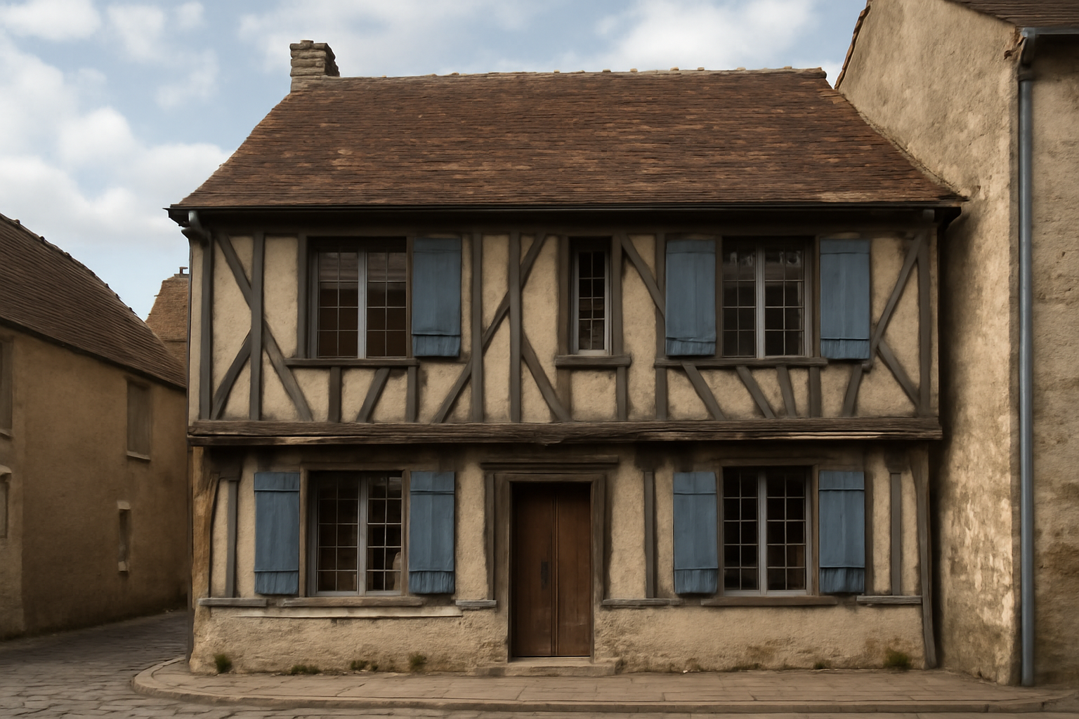 maison ancienne à Chartres