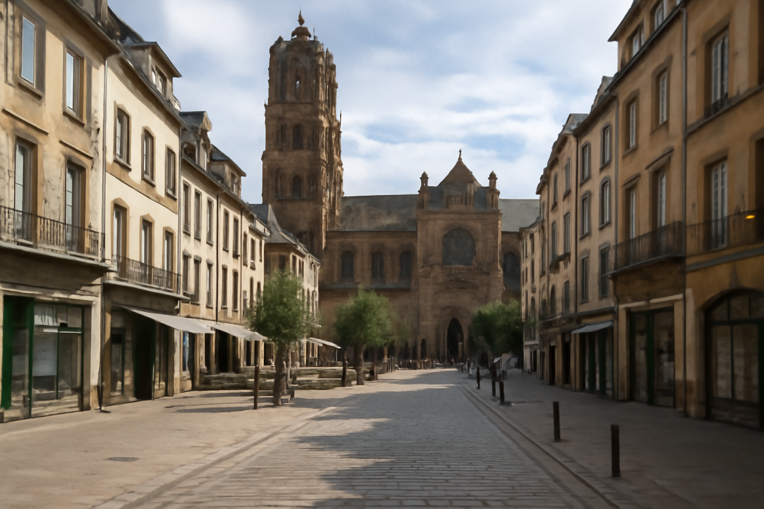 centre-ville de Rodez