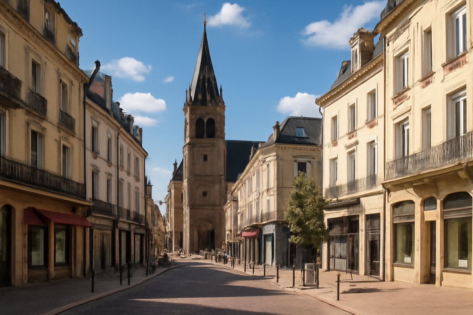 centre-ville de Montluçon