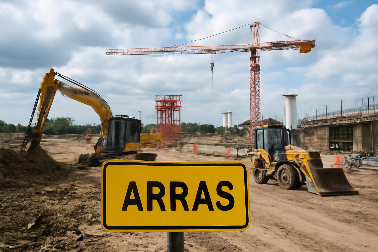 chantier énergétique à Arras