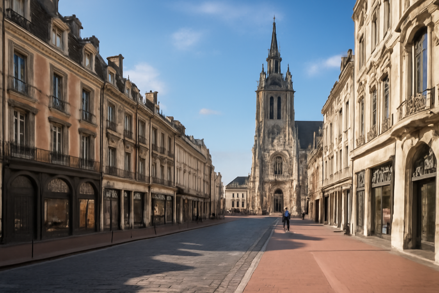 centre-ville de Saint-Quentin