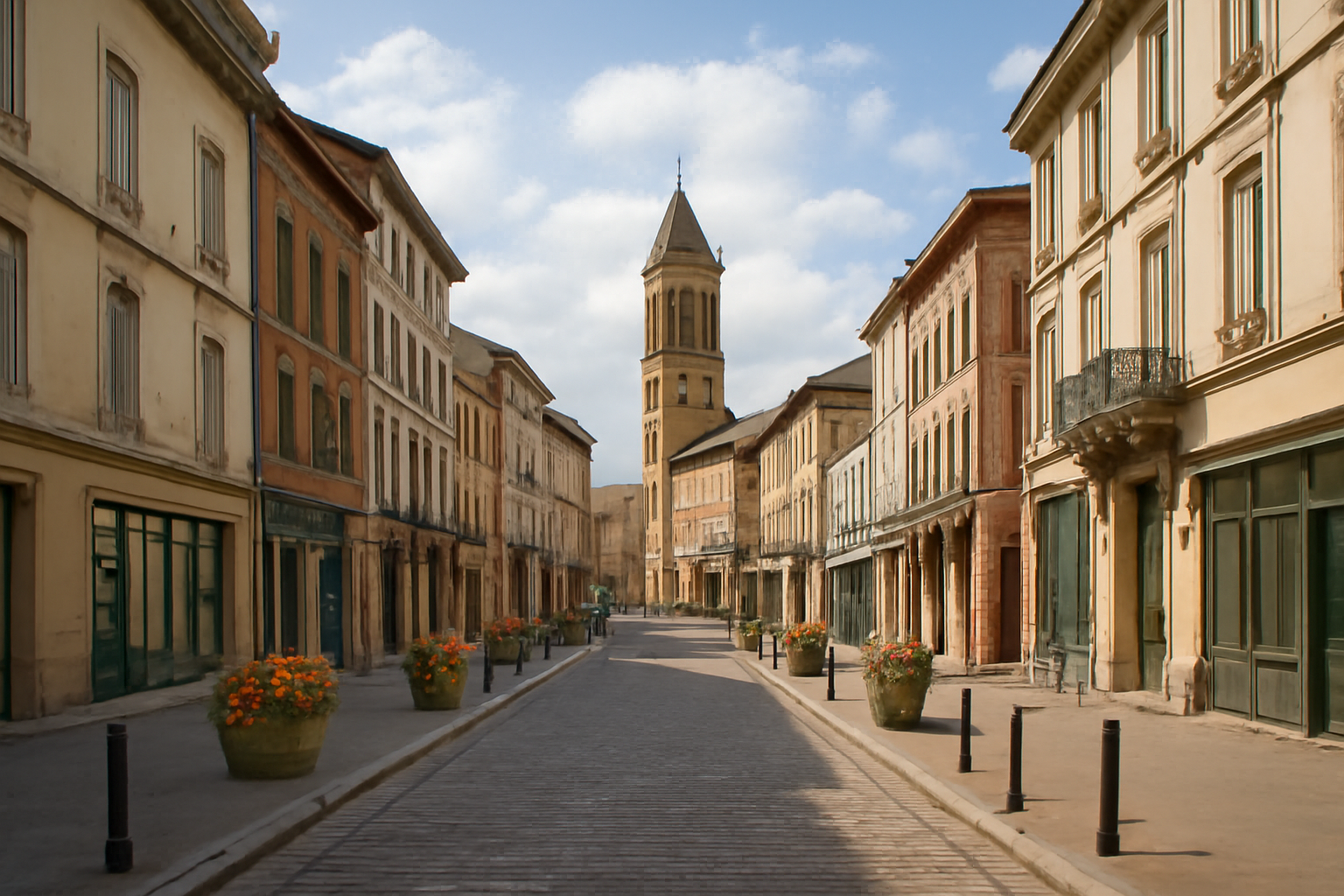 centre-ville de Saint-Gaudens