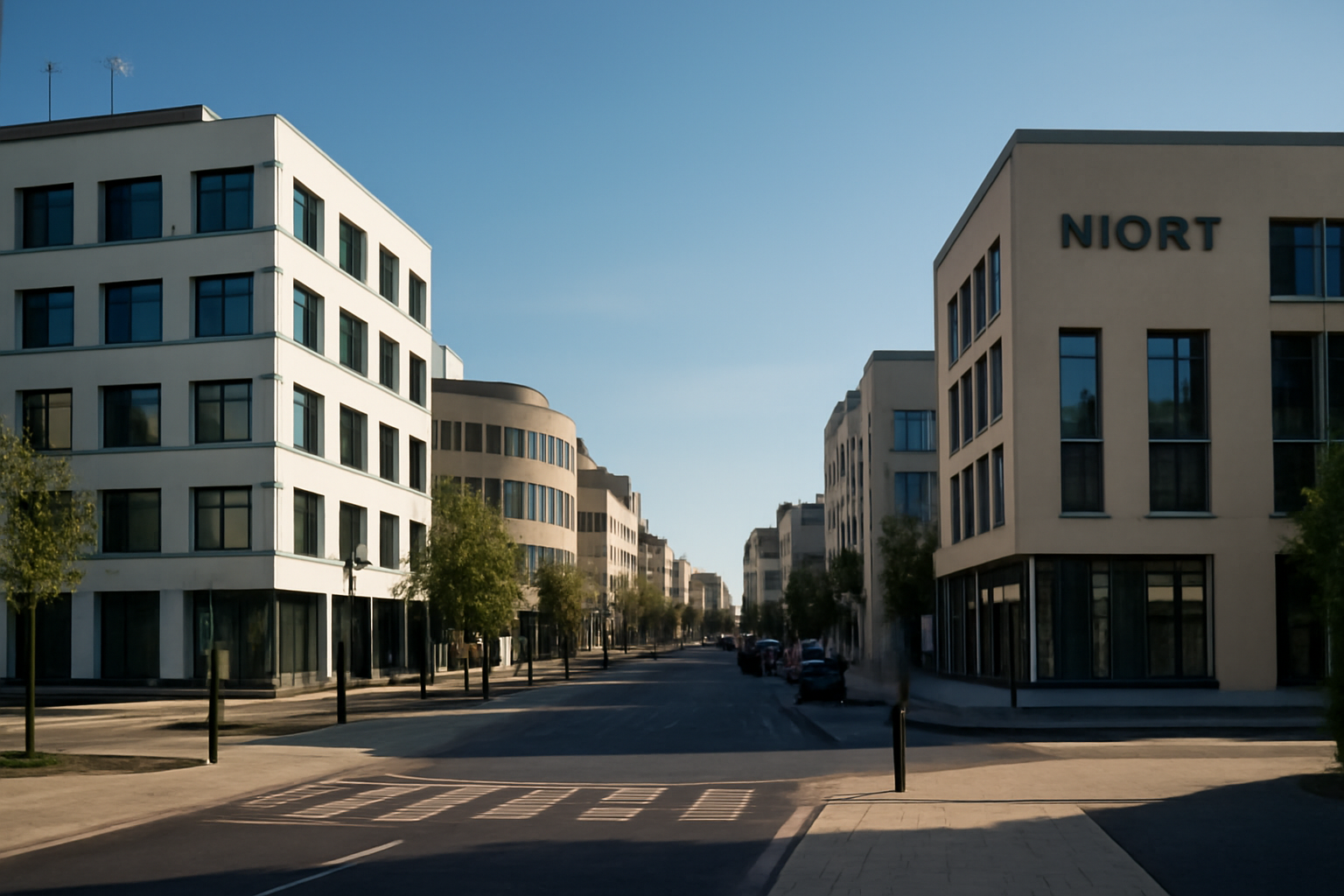 quartier tertiaire de Niort